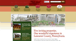 Desktop Screenshot of amishcountryinns.com